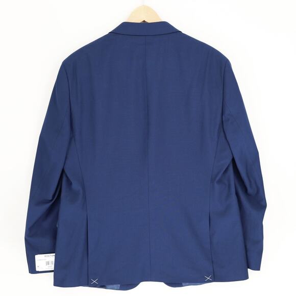 Kenneth Cole Reaction Men's Blue Techni-Cole Slim Formal Suit Blazer Size 46R - Picture 7 of 8